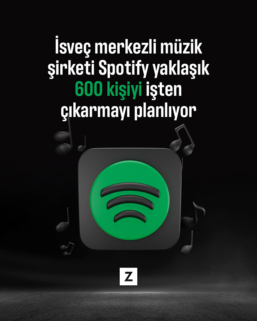 Spotify yüzlerce kişiyi işten çıkaracak