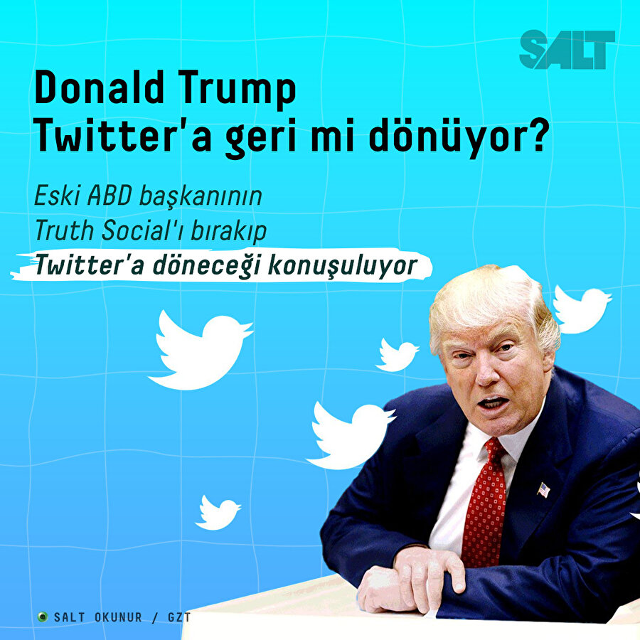 Donald Trump Twitter'a geri mi dönüyor?