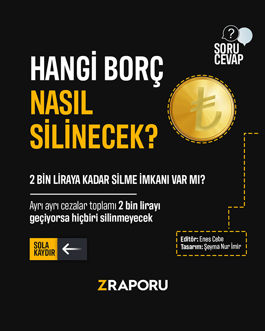 Hangi borç, nasıl silinecek?