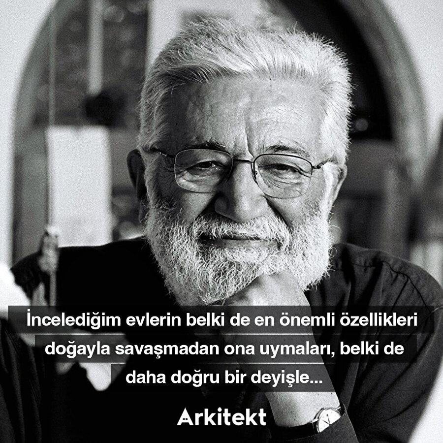 Cengiz Bektaş'ın mimarlığa bakışı... 