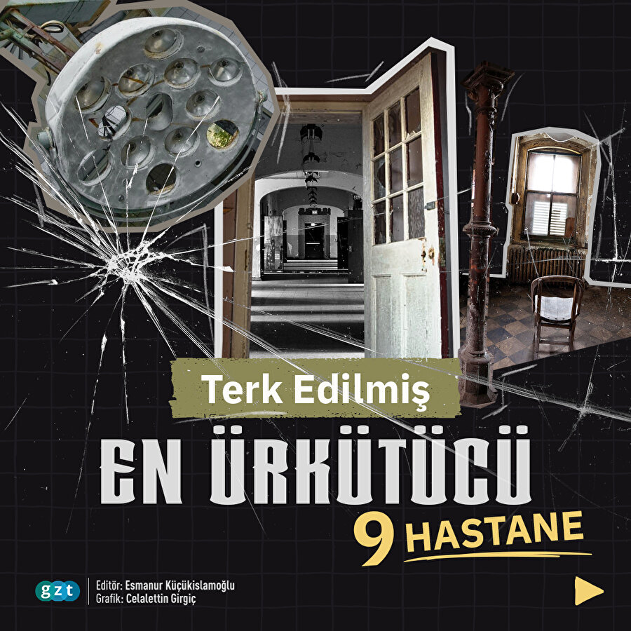 Dünya çapında terk edilen en ürkütücü hastaneler 😱