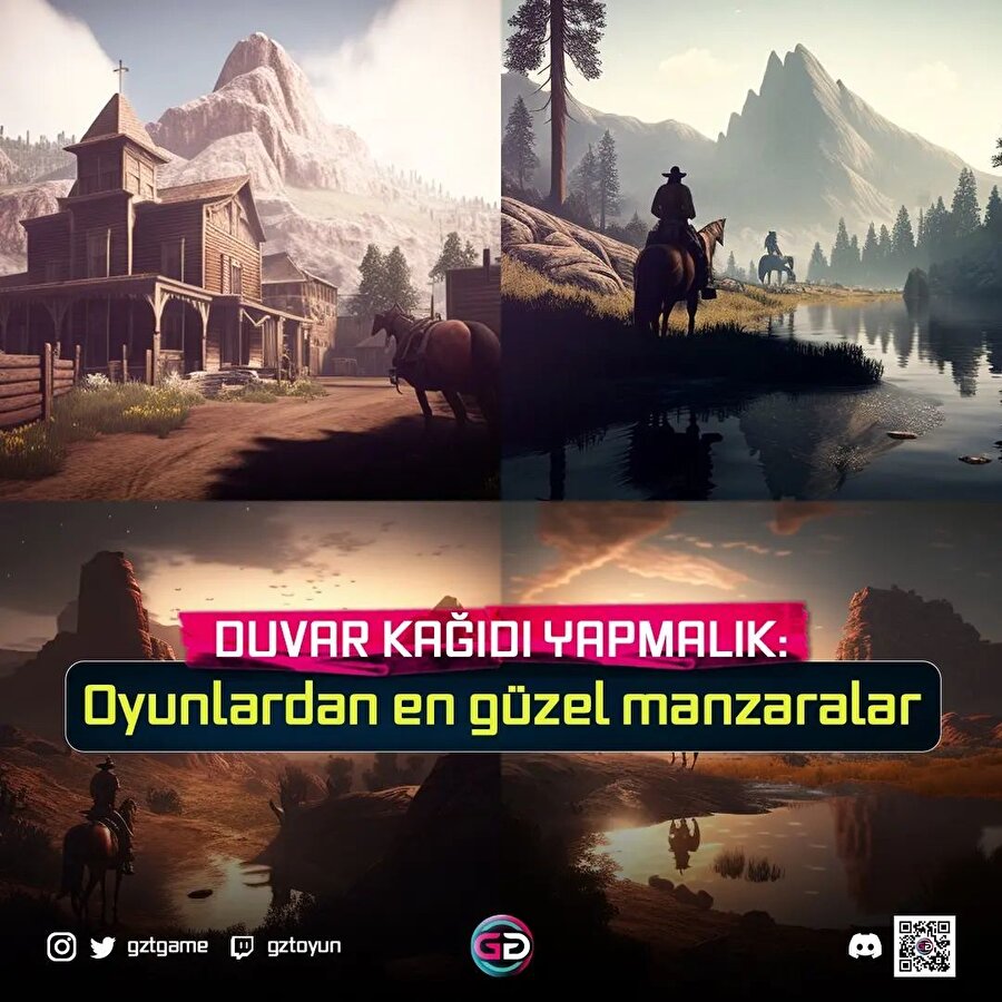 Oyunlardan en güzel manzaralar