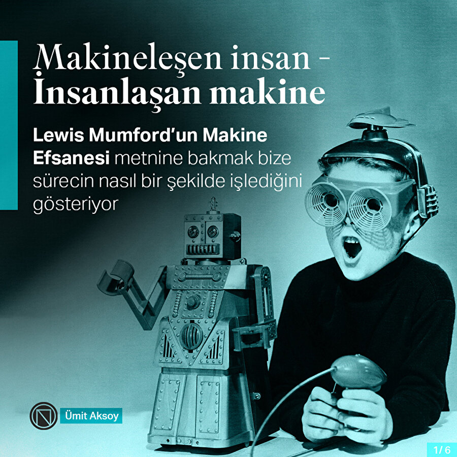 Makineleşen insan - İnsanlaşan makine