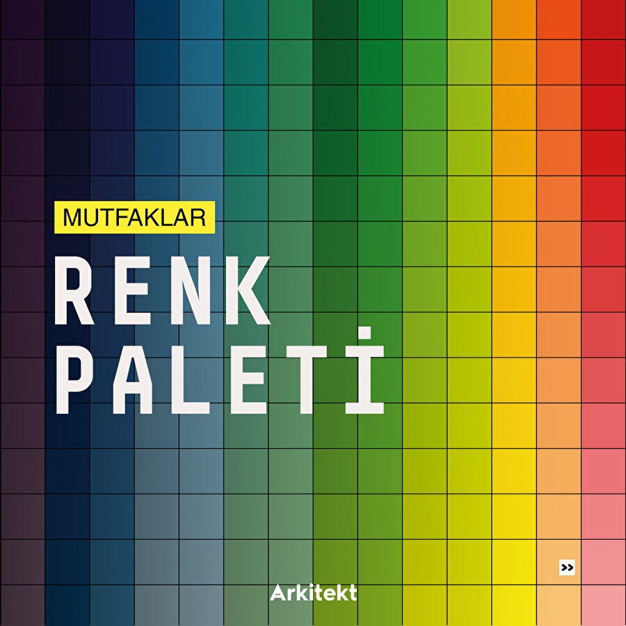  Renk Paleti: Mutfaklar 