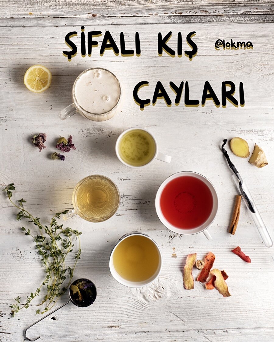 Şifalı kış çayları
