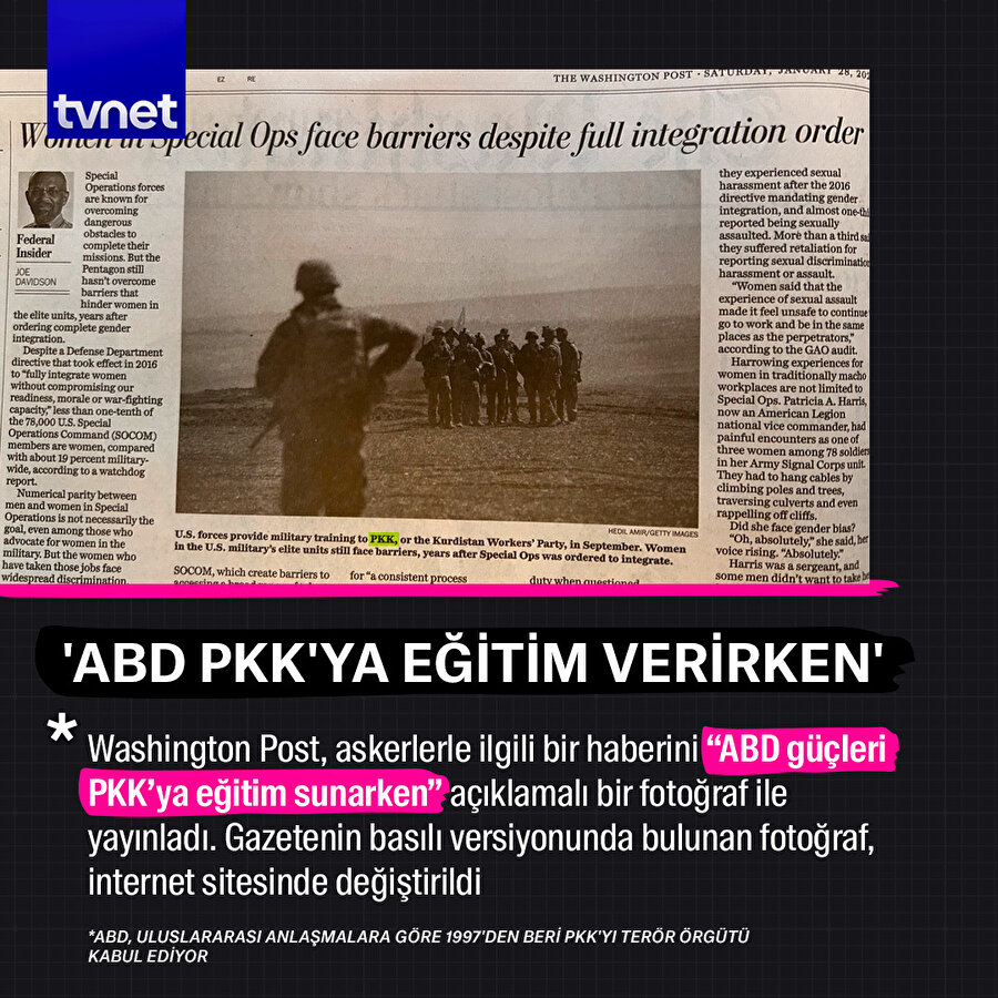 ABD basınından PKK gafı 