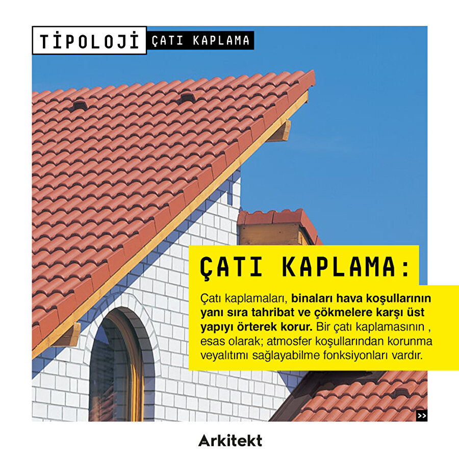  Tipoloji: Çatı Kaplamaları 