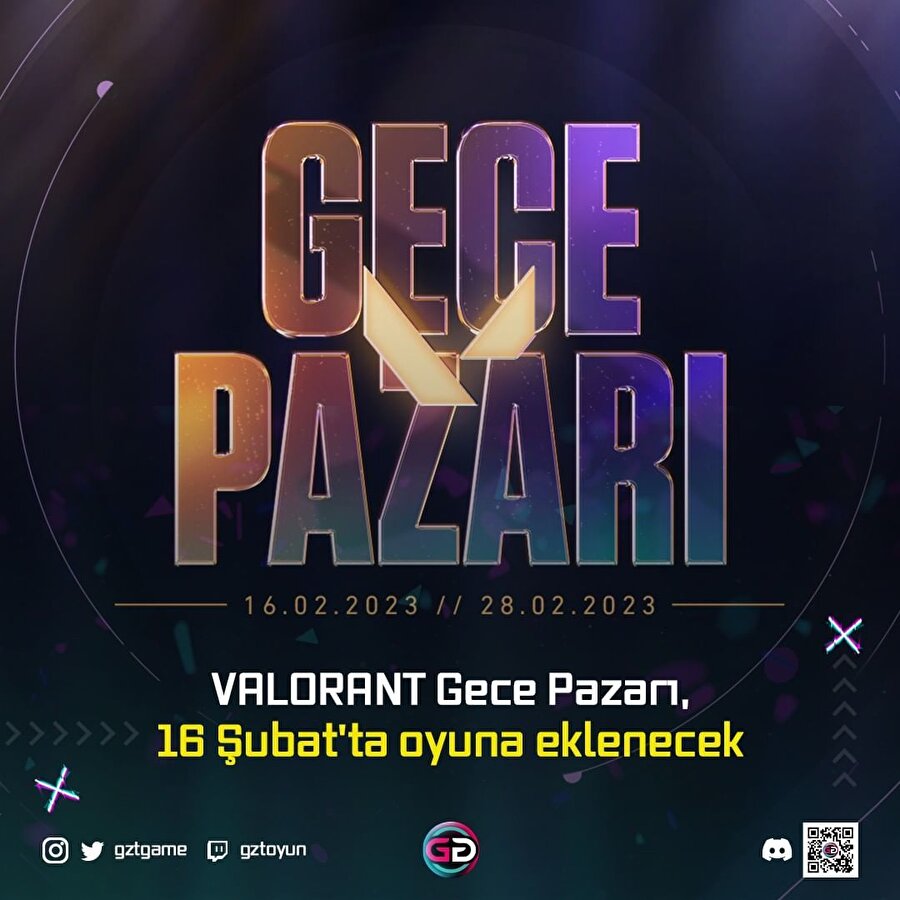 Valorant gece pazarı, 16 Şubat'ta oyuna eklenecek