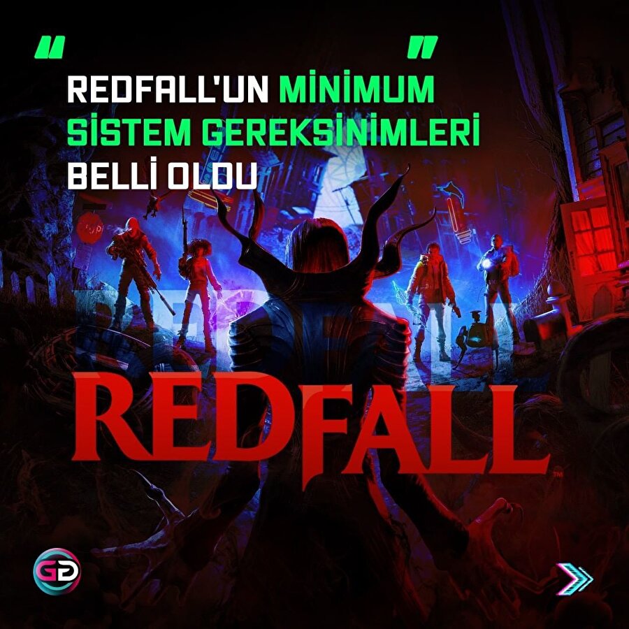 Redfall'un minumum sistem gereksinimleri belli oldu