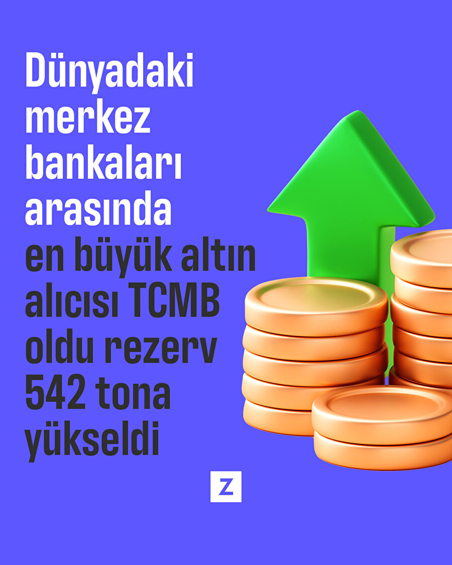 En büyük altın alıcısı TCMB oldu 