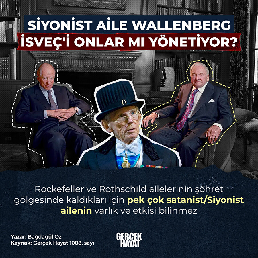 İsveç'i yöneten Siyonist aile: Wallenberg