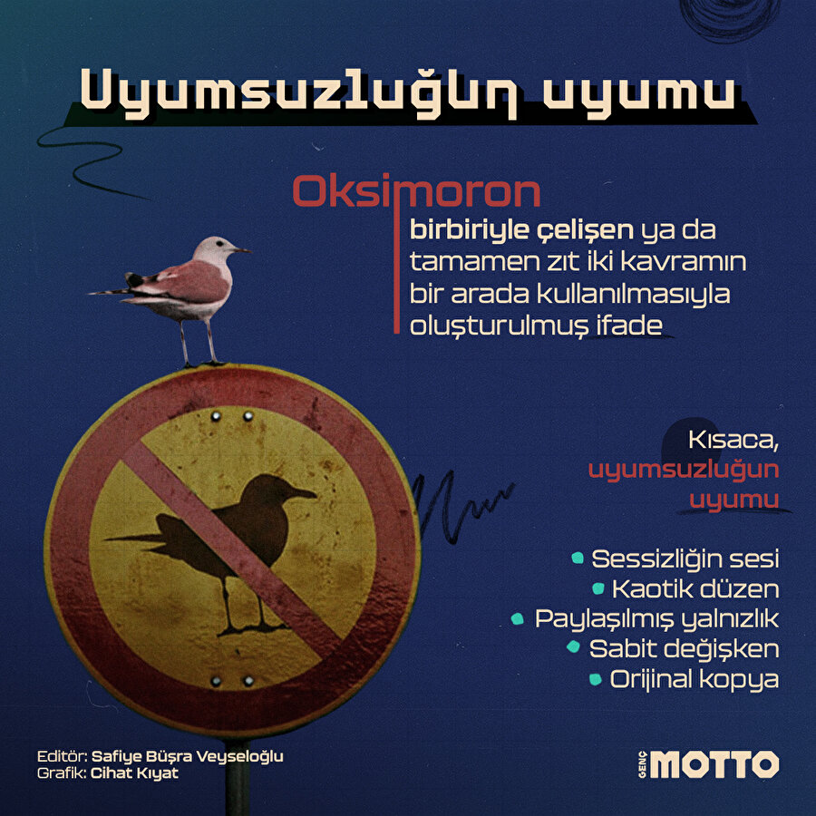 Oksimoron nedir, ne anlama gelir?