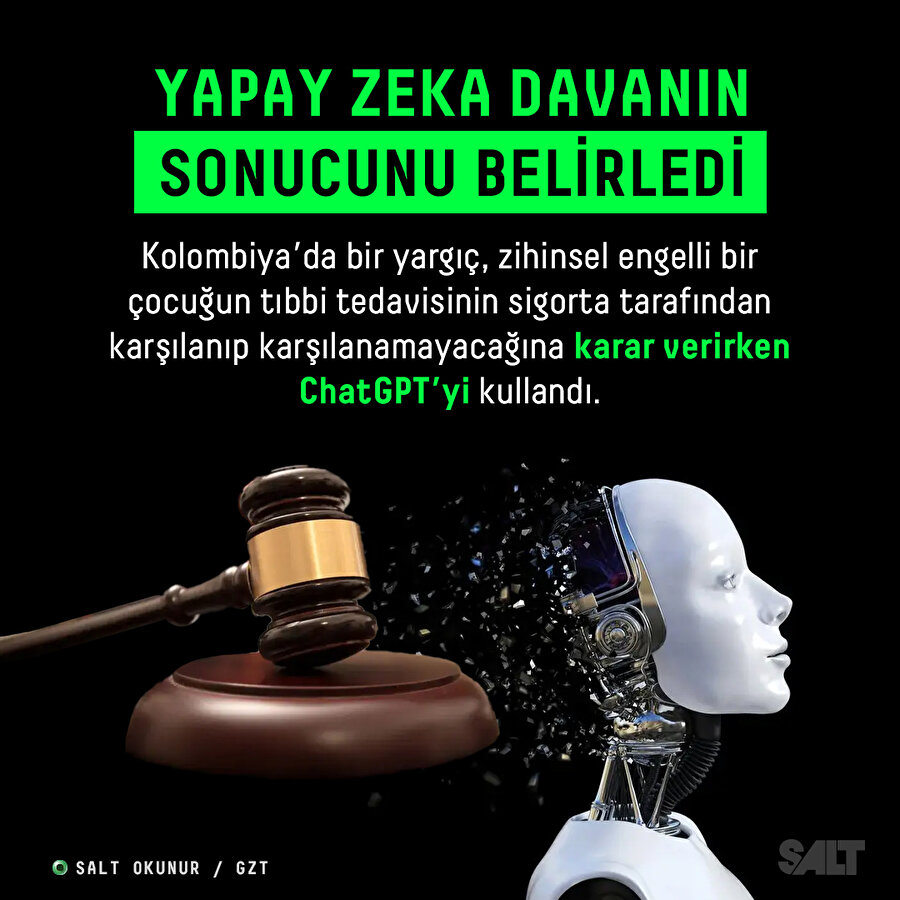 Yapay zeka davanın sonucunu belirledi 