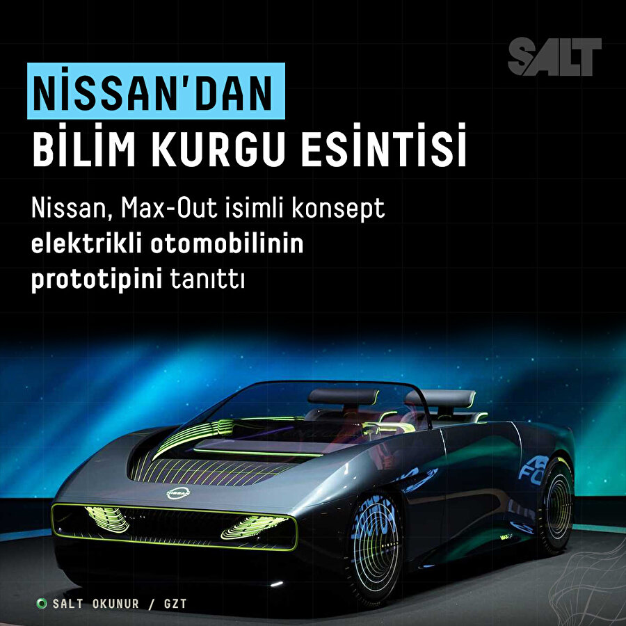 Nissan'dan bilim kurgu esintisi: Max Out EV