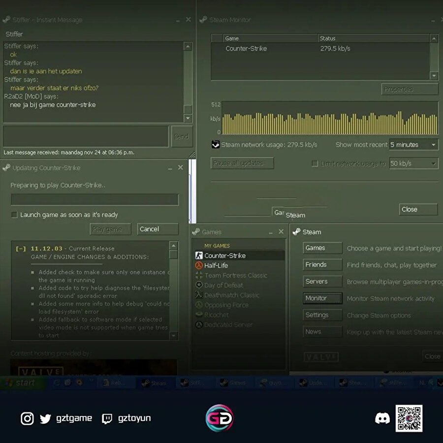 Steam eskiden nasıl gözüküyordu?