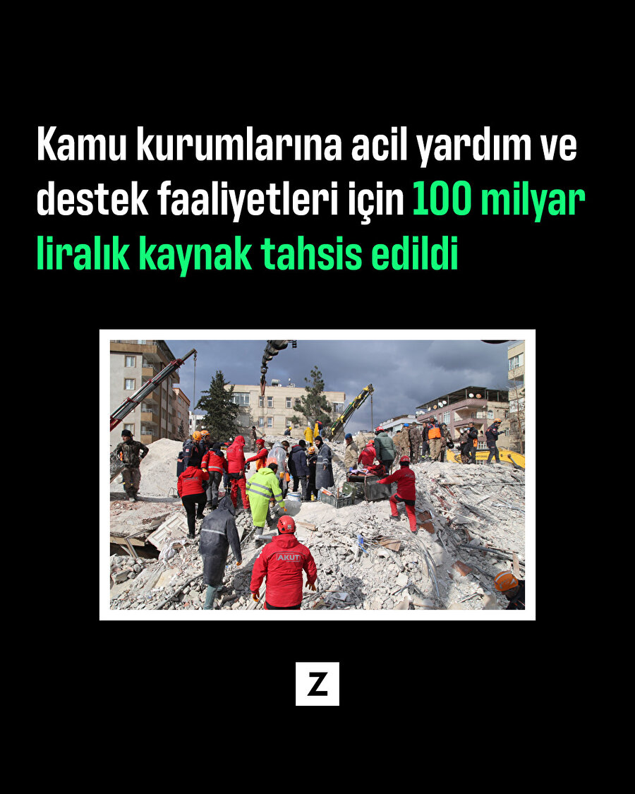 100 milyar liralık kaynak kurumlara tahsis edildi