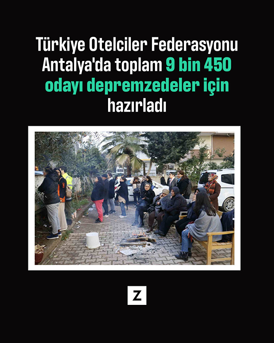 Yüzlerce otel kapılarını depremzedelere açtı