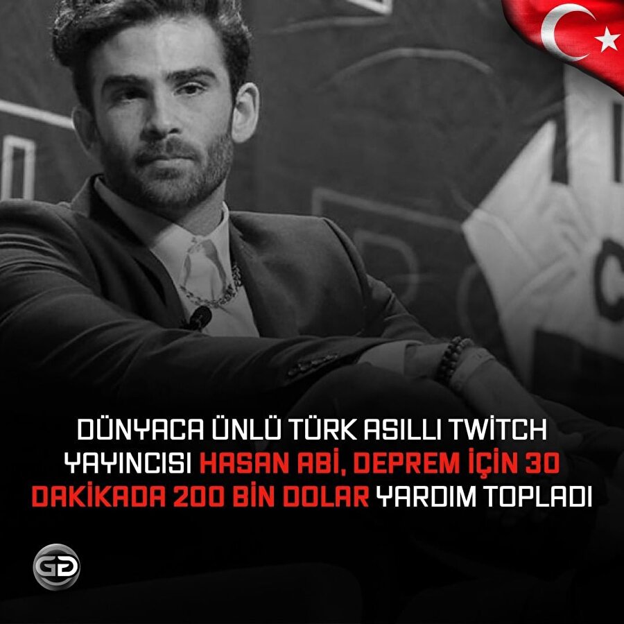 30 dakikada 200 bin dolar toplandı