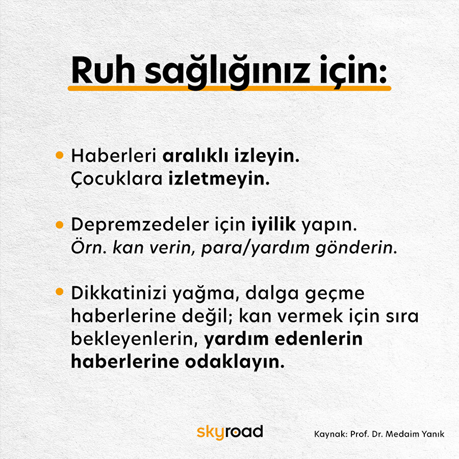  Ruh sağlığımız için yapmamız gerekenler 🙌