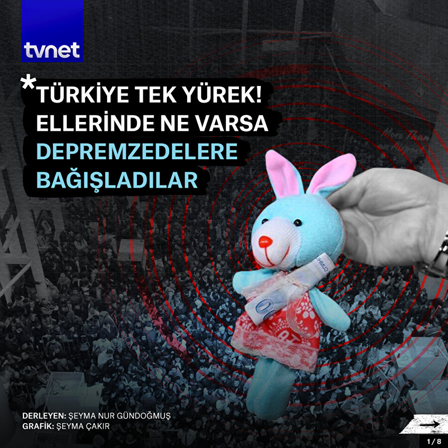 Yardım seferberliğine 7'den 70'e herkesten destek geldi