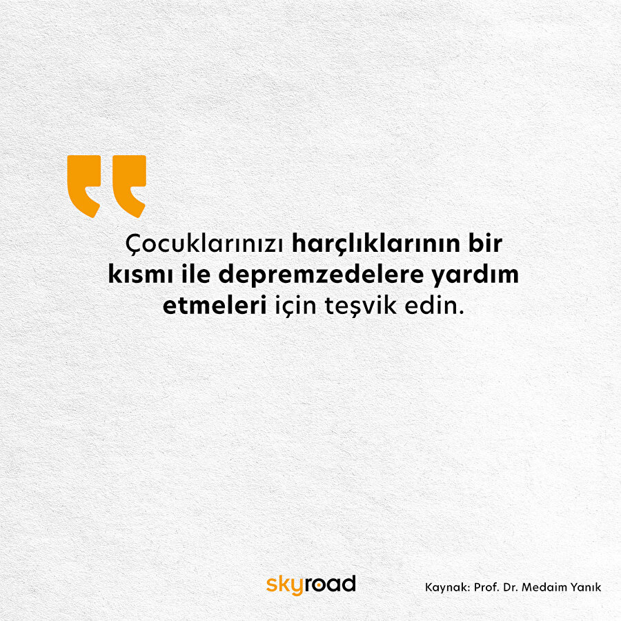 Çocuklarınızı yardıma teşvik edin 📌