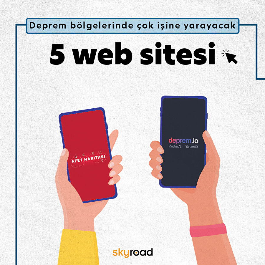 Deprem bölgelerinde çok işine yarayacak 5 web sitesi ❗