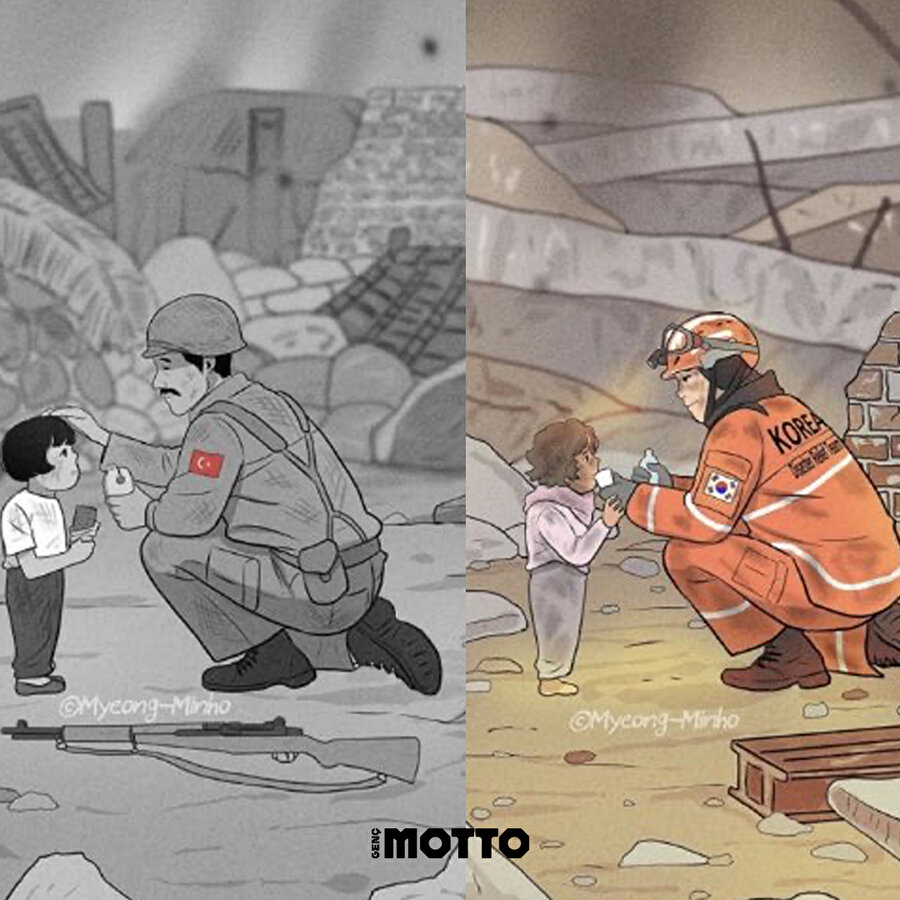 Güney Kore ile Türkiye'nin zor günlerdeki dostluğu