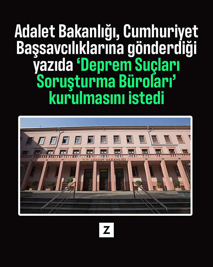Deprem Suçları Soruşturma Büroları kurulacak