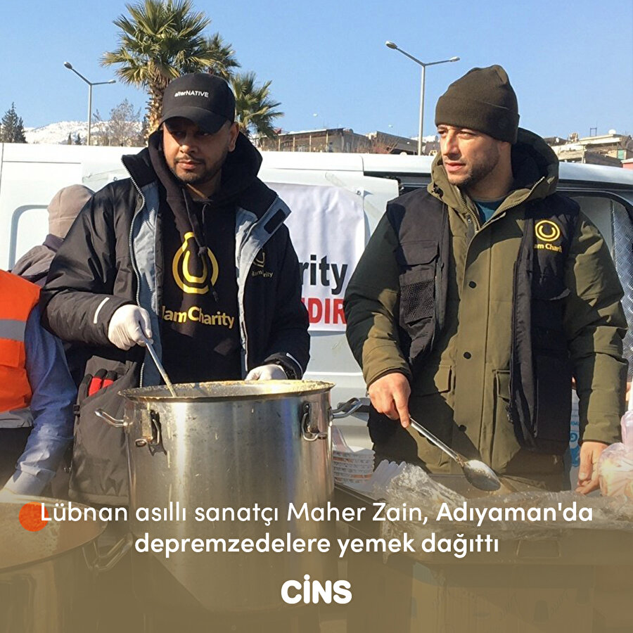 Maher Zain deprem bölgesinde