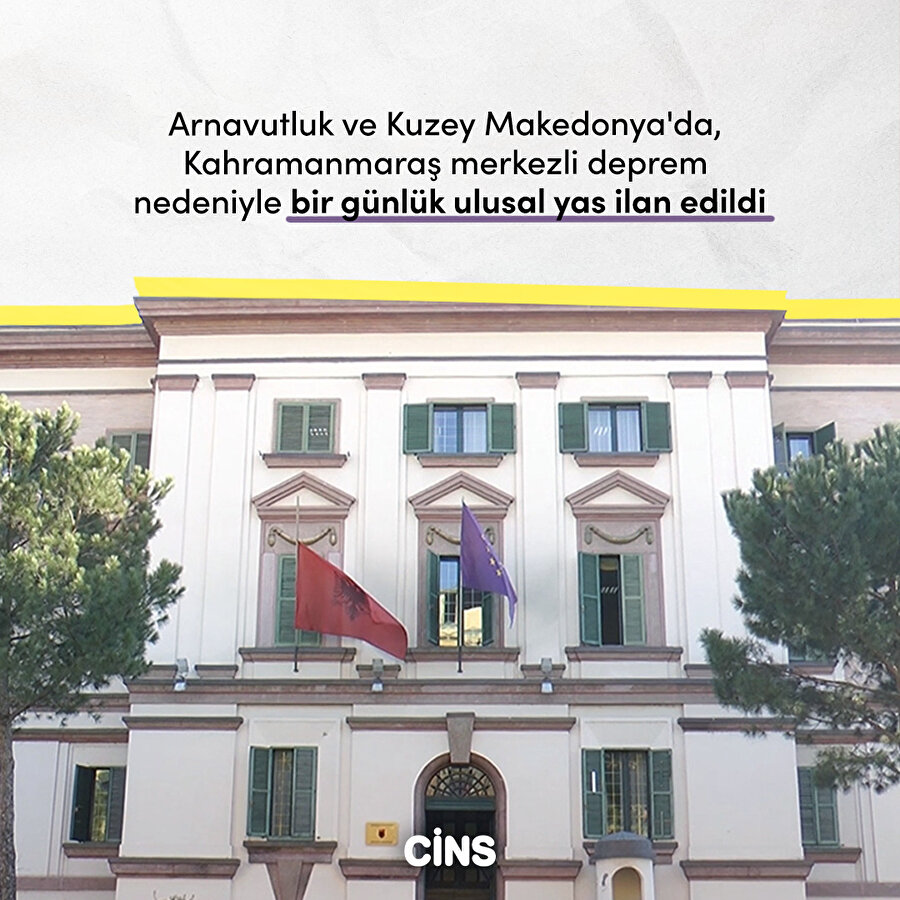 Ulusal yas ilan edildi