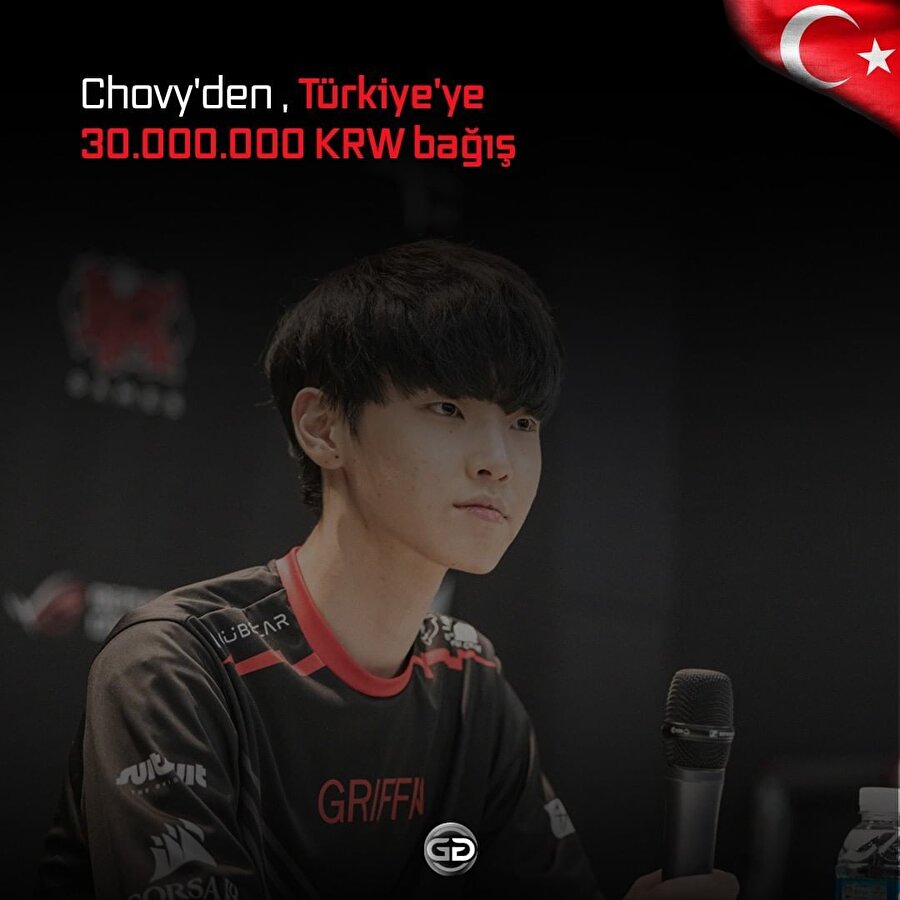 Chovy, 30.000.000 KRW bağışta bulundu