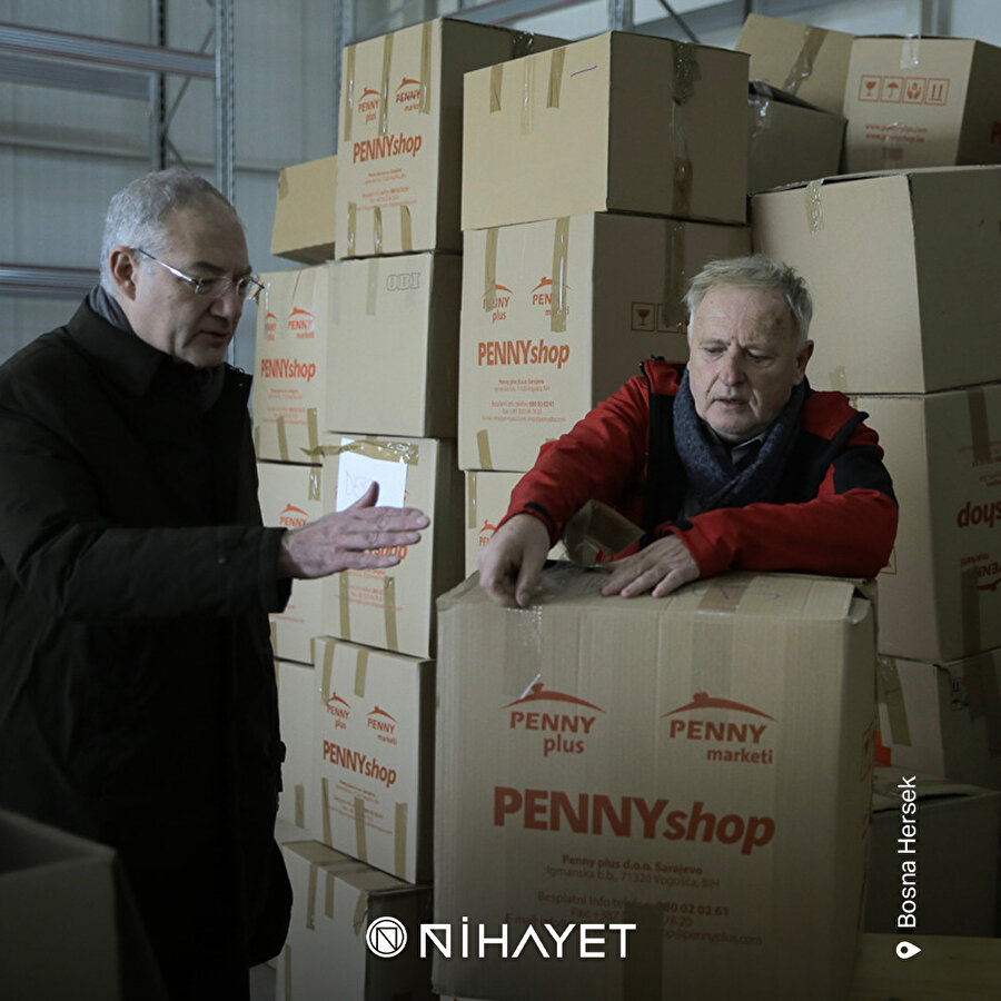 Bosna Hersek'te yardım toplanıyor