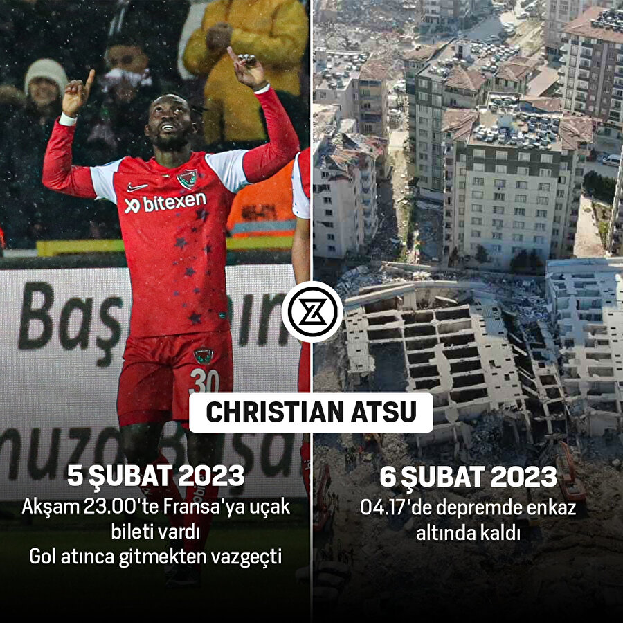 Atsu'nun deprem öncesi planı