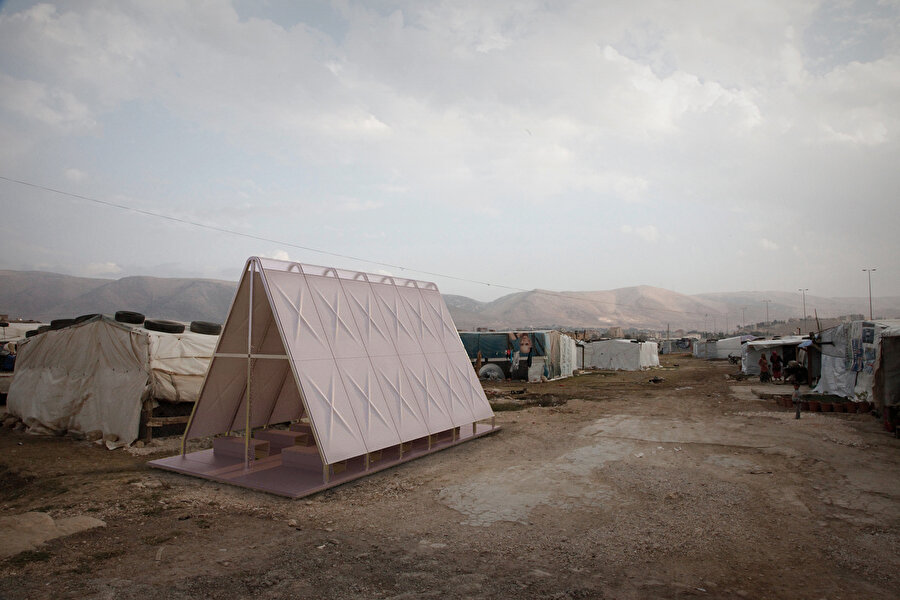 Yale Üniversitesi öğrencilerinden geçici ibadet alanları tasarımı