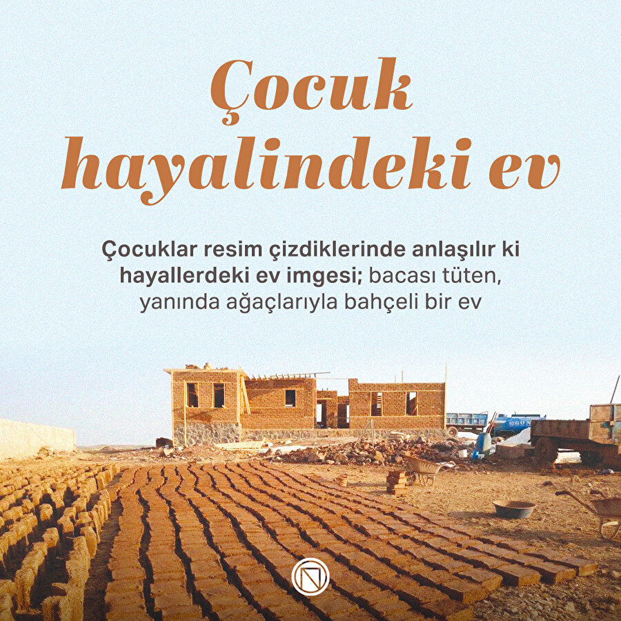 Çocuk hayalindeki ev
