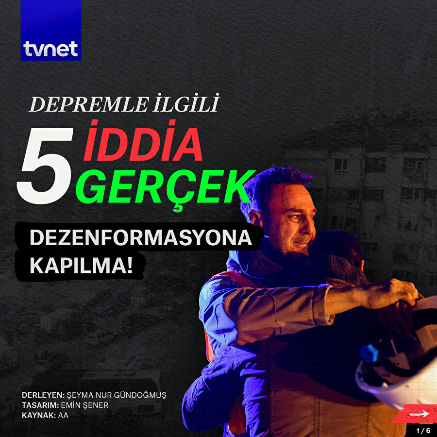 Depreme dair bilinen 5 iddia ve 5 gerçekler