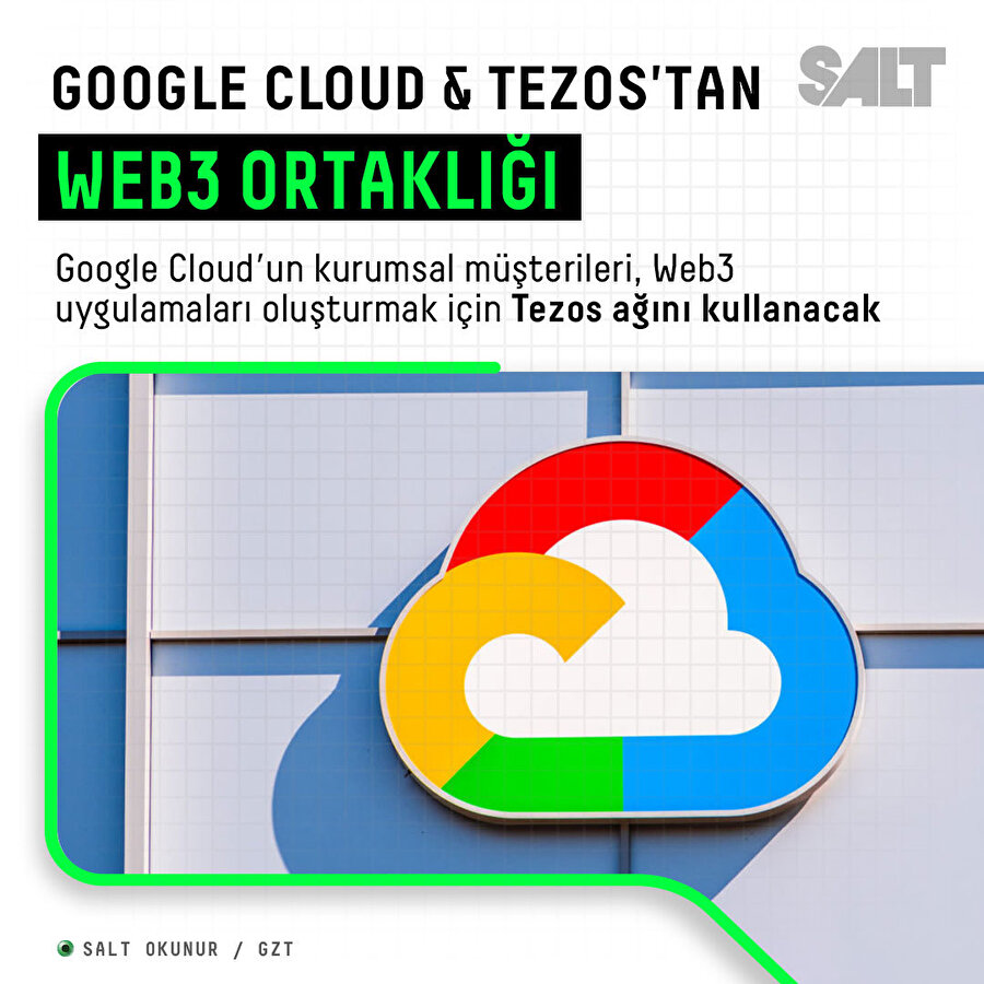 Google Cloud ve Tezos'tan Web3 ortaklığı 