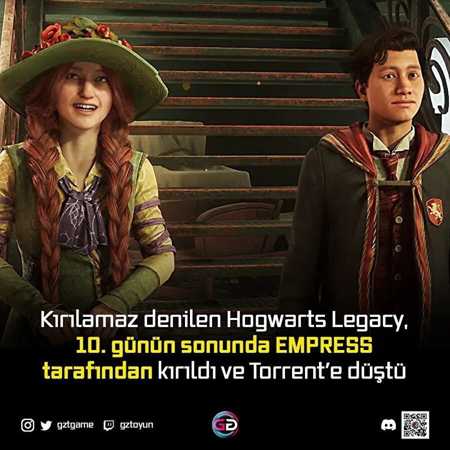 Hogwarts Legacy 10.gün sonunda kırıldı