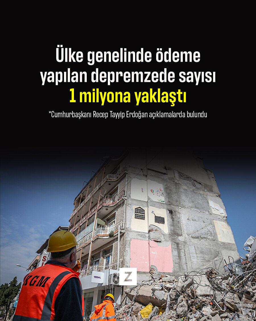 Ülke genelinde ödeme yapılan kişi sayısı 1 milyona yaklaştı