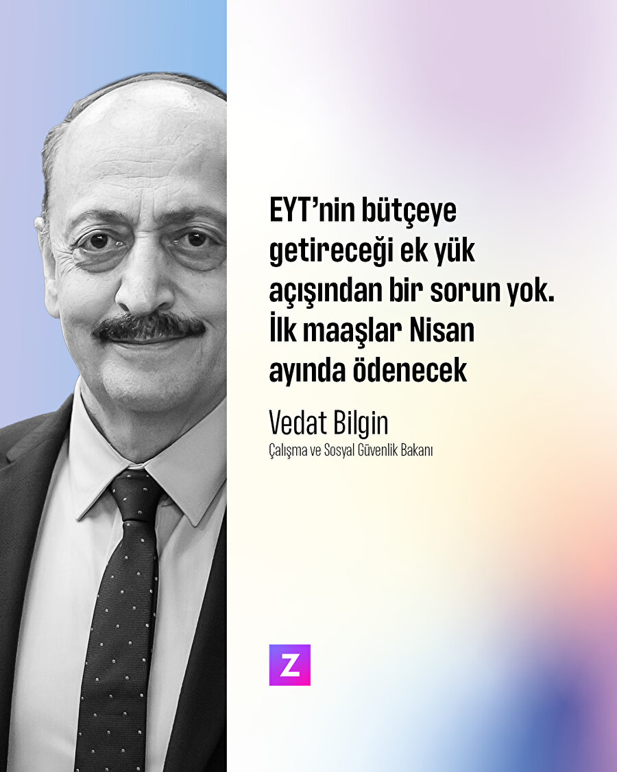 Bakan Bilgin'den EYT maaşları ne zaman ödenecek sorusuna yanıt