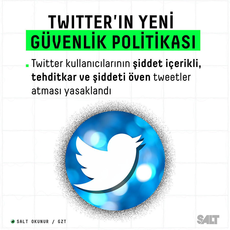Twitter'dan yeni güvenlik politikası 