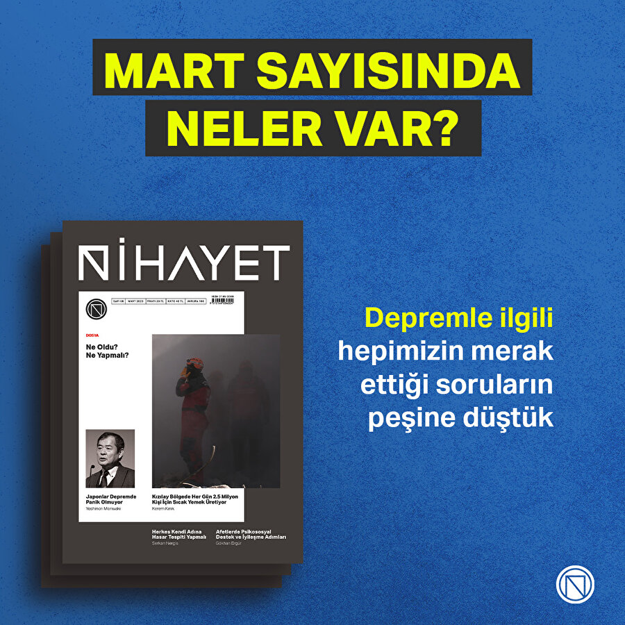 Mart sayısında neler var?