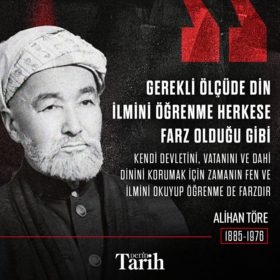 Doğu Türkistan Cumhuriyeti'nin ilk cumhurbaşkanı Alihan Töre