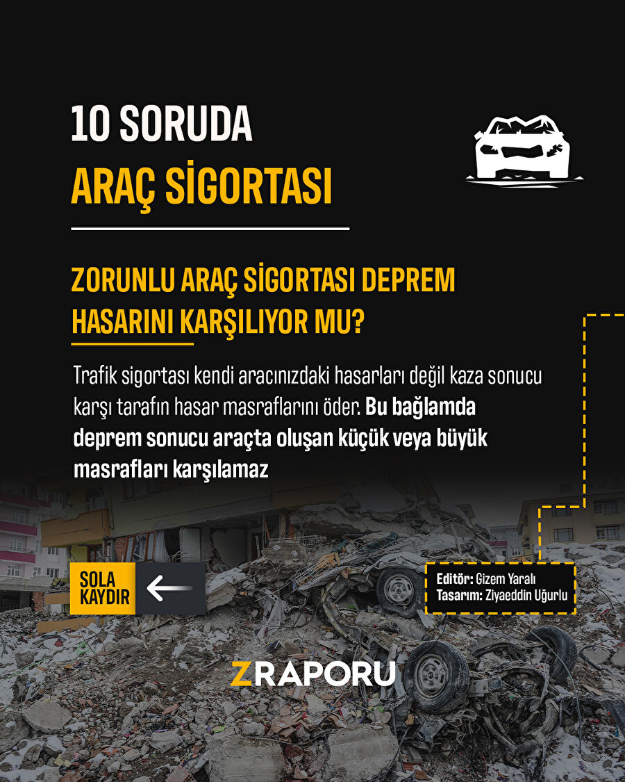 10 soruda araç sigortası