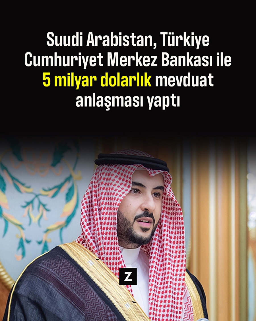 Suudi Arabistan, TCMB ile 5 milyar dolarlık mevduat anlaşması yaptı