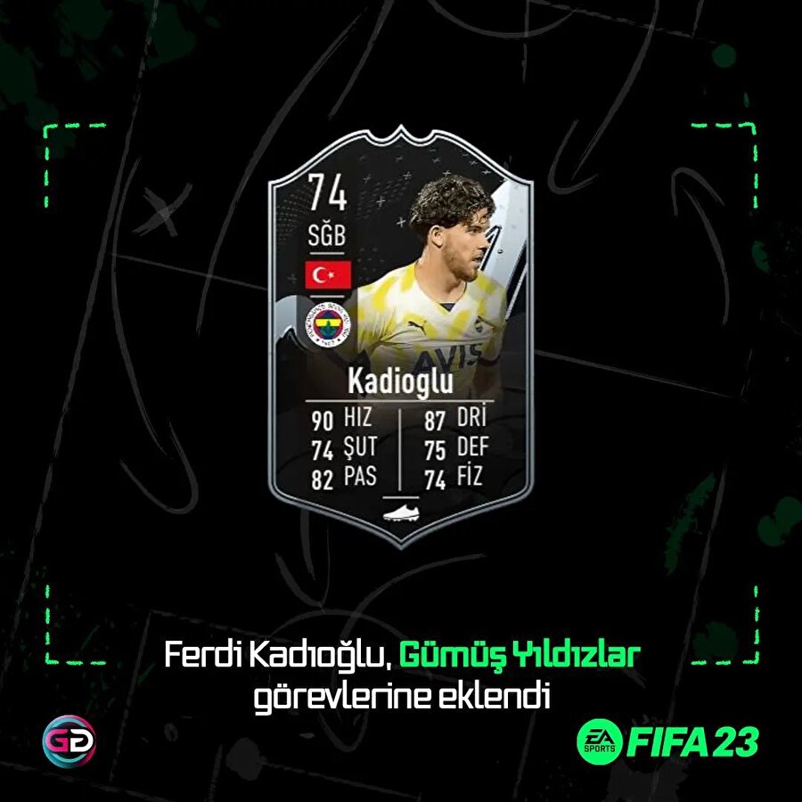 Ferdi Kadıoğlu, gümüş yıldızlar görevlerine eklendi