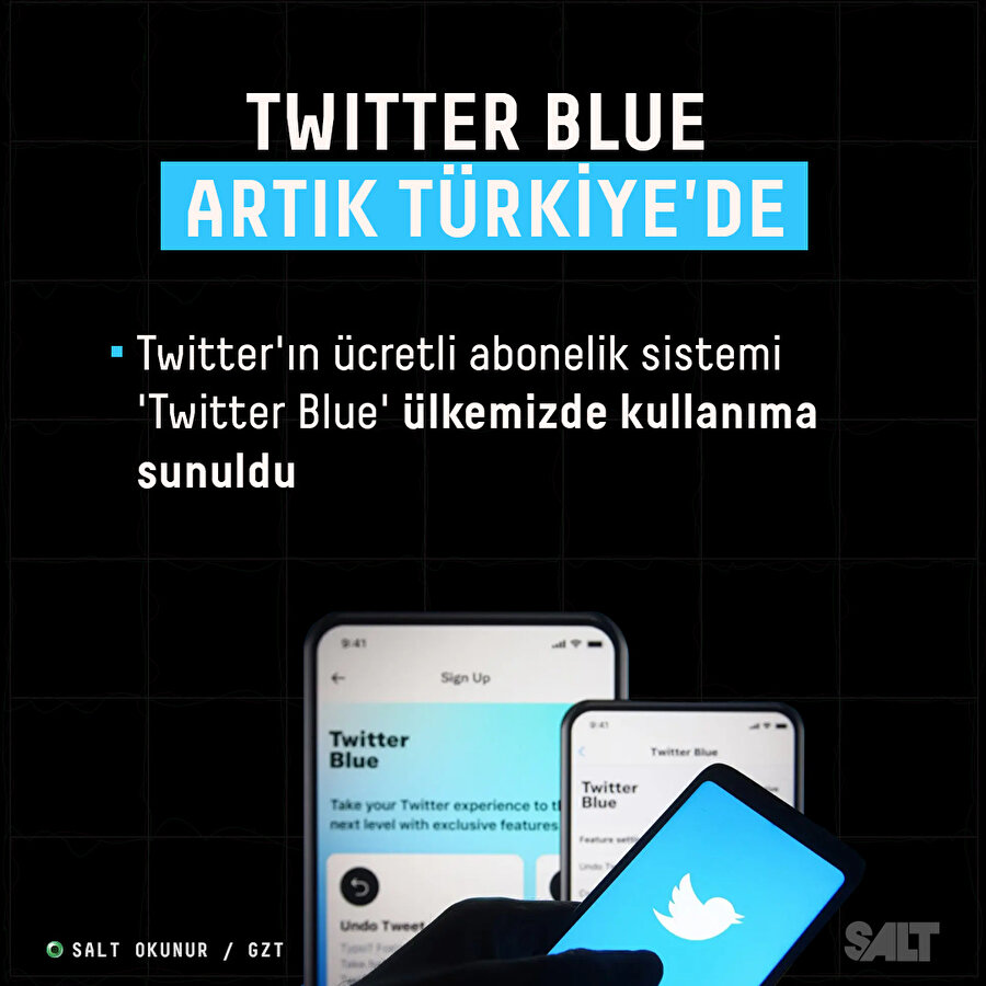 Twitter Blue artık Türkiye'de