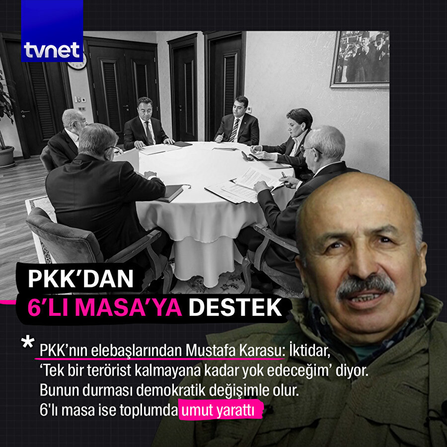 PKK elebaşından seçim açıklaması
