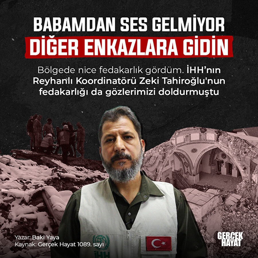 Arama kurtarmada bir fedakarlık örneği