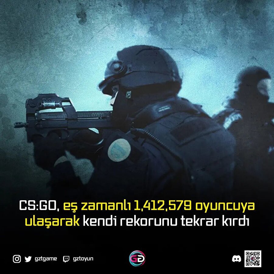 CS:GO kendi rekorunu kırmaya devam ediyor